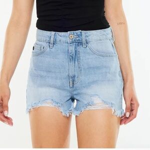 KanCan Ivanna Ultra High Waisted Mom shorts size 26